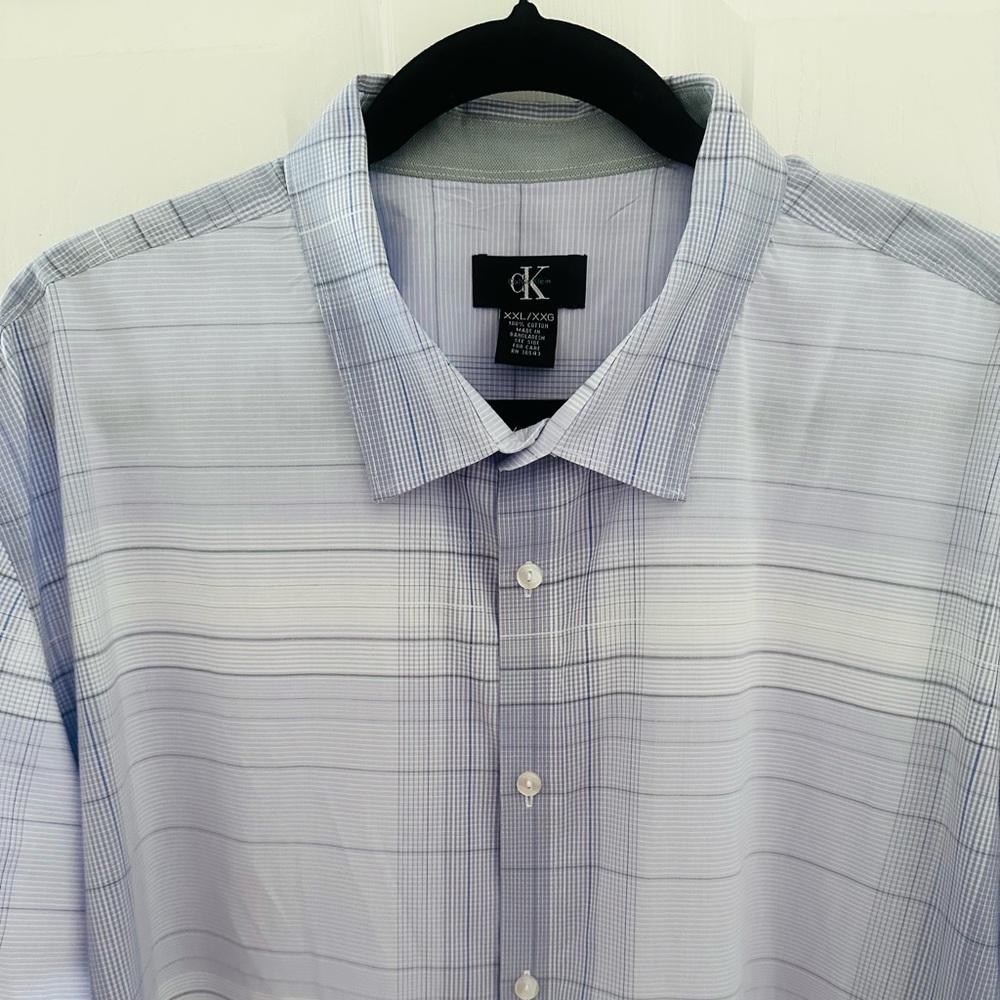 Calvin Klein Blue Casual Button Down Shirt